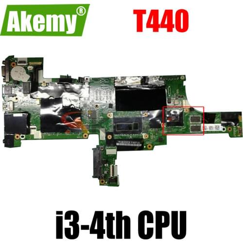 For Lenovo Thinkpad T440 laptop motherboard VIVL0 NM-A101 CPU I3-4010/4030U GPU GT720M 100% fully tested