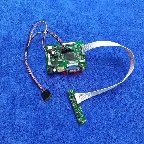 LCD matrix controller board WLED 60Hz 40 Pin LVDS notebook Kit For B101AW02/B101AW03/B101AW06 HDMI-compatible AV VGA 1024*600