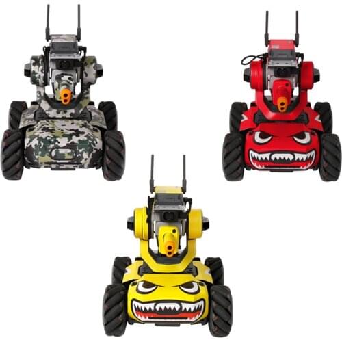 New Sticker for DJI RoboMaster S1 Shell Protection Car Red Yellow Shark Camouflage PVC For Robomaster S1 Protection Accessories