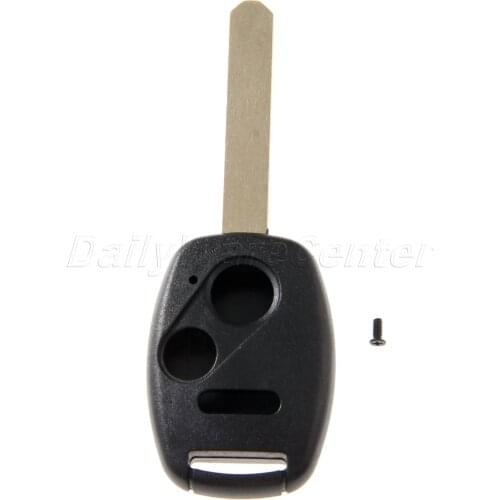 2+1 Buttons Repalcement Keyless Entry Remote Key Fob Shell Case Key Uncut Blade For HONDA Accord Fit Pilot Civic CR-V Car-covers