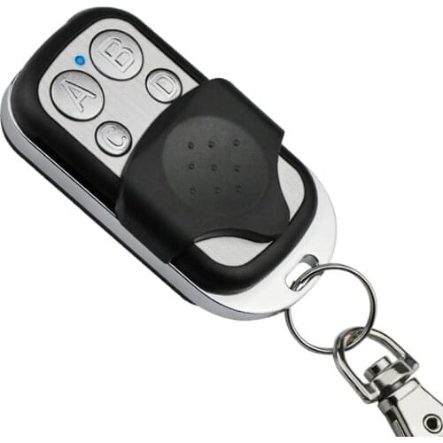 ABCD Wireless RF Remote Control433 MHz Electric Gate Garage Door Remote Control Key Fob Controller