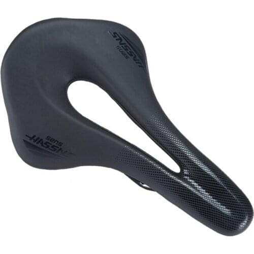 Bicycle Saddle MTB Road Bike Seat Cushion Steel Rails Soft PU Leather Seat Silica Gel Cycling Bike Seat Mat Bike Spare Parts