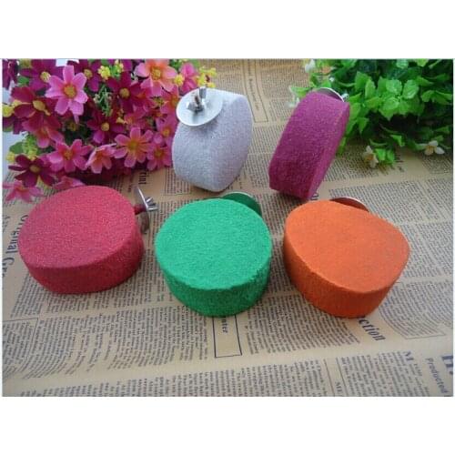 Grey Parrot Golden Sun Grind Bar Gripper Platform Grinder Squirrel Springboard Bird Toys Pet Products Bird Supplies 2pcs/lot
