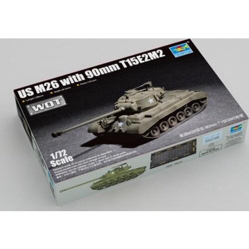 Trumpeter 1/72 07170 US M26 with 90mm T15E2M2