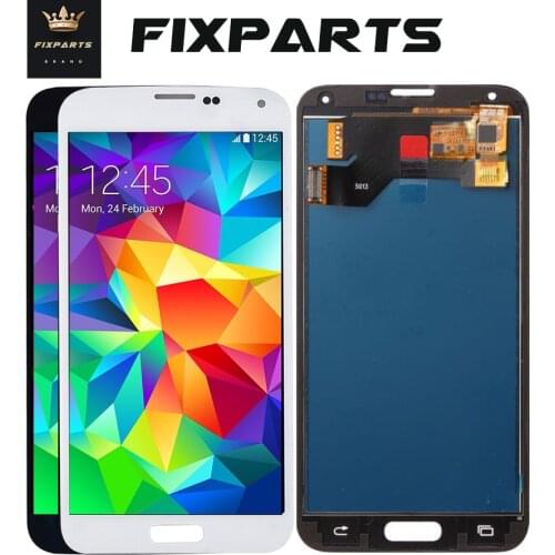 Hight Qualily Full LCD For Samsung S5 LCD G900F Display LCD Screen Touch Digitizer Assembly For Samsung Galaxy S5 G900 G900F LCD