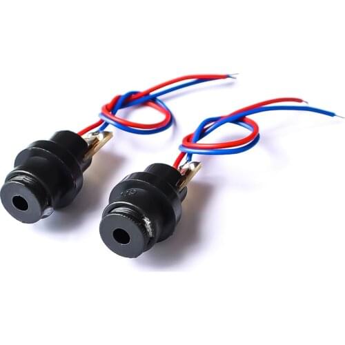10pcs DC 4.5V Laser Head Module Laser Dot Diode Red Plastic Gyro Module Best Price