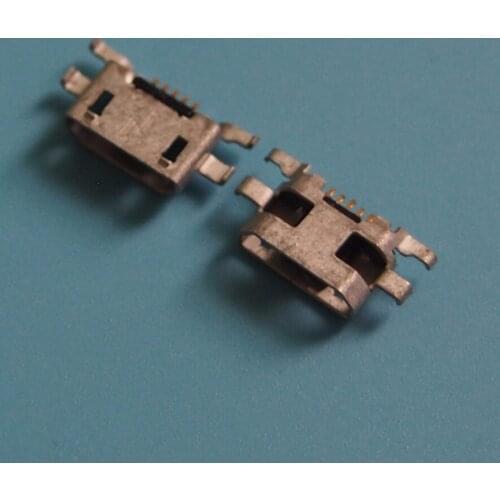 100pcs Micro USB Charger Charging Connector For Gionee GN868 GN205 GN105 GN320 GN210 GN700W GN708 etc USB Jack