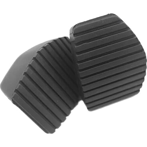 2X Clutch Brake Pedal Rubber Cover Anti-Skid Surface Pads Cover Fit for Peugeot 1007 207 208 301 307 Citroen C3 C4 C5