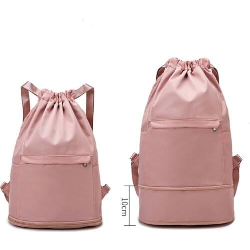 ABQP Summer Beach Backpack For Women Wet And Dry Separated Womens Travel Backpack Expanded Shoe Box School Girls Backpack Bags