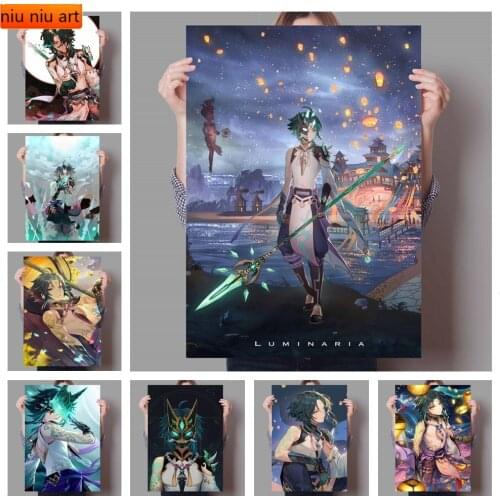 Character Genshin Impact Animation Diamond Mosaic Diamond Painting Diamond Inlaid DIY Full Diamond Embroidery Home Decoration