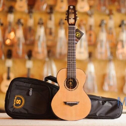BS-30C , BS-30T ,concert and tenor Bright sun brand ukuleles, solid wood ukulele