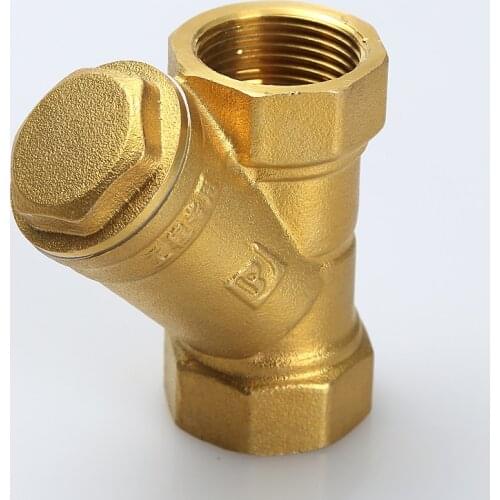 DN32, DN40, DN50 Female BSPP Thread Y type Brass Strainer Filter Valve for water pipe Plumbing Connector Fitting