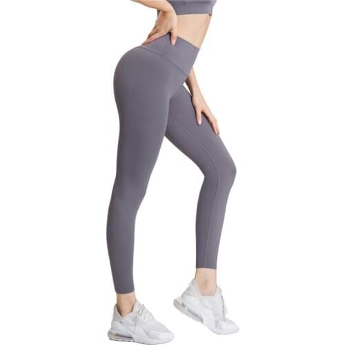High Waist Naked Feeling Leggings Push Up Sport Women Fitness Running Yoga Pants Elasticity Seamless Leggings Girl Gym leggings