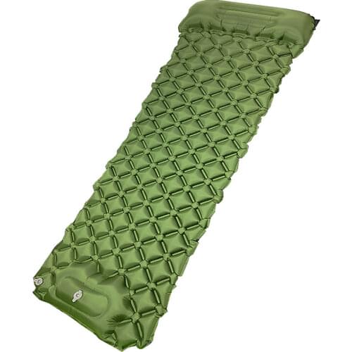 Inflatable Camping Sleeping Pads with Pillow, Ultralight Durable Waterproof Compact Air Mattress Tent Backpacking Traveling