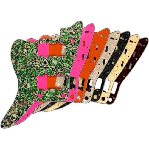 Pleroo Custom Guitar pickgaurd - For US Left Hand Jazzmaster style Guitar pickguard Replacement