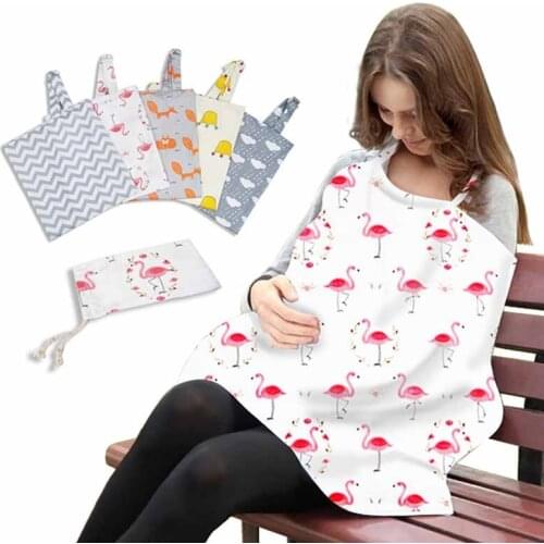 Mother Cotton breastfeeding clothes for outings Anti-glare Baby Feeding nursing clothes shawl postpartum nursing towel