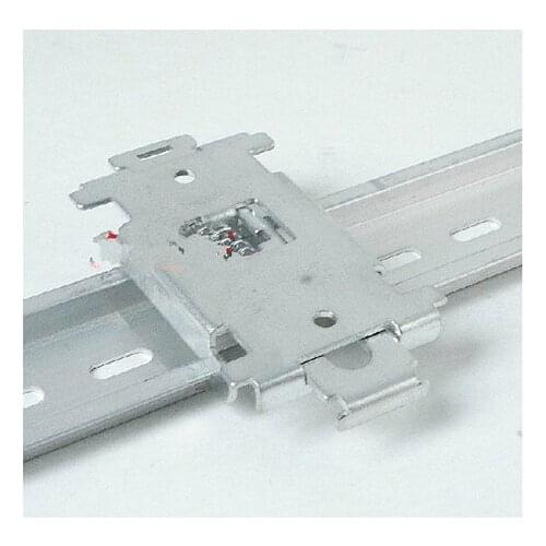 Single phase SSR 35MM DIN rail fixed solid state relay clip clamp with 2 mounting screws