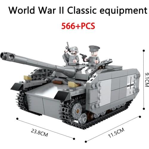 Original KAZI KY82044 M4 medium tank Model military series High Quality childrens assembled building block toy boybirthday gift