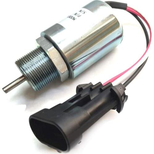 Engine Stop Solenoid Valve 1751ES 12v/24v Fuel Stop Shutdown Solenoid Flameout Valve SA-3725 for Mitsubishi Engine