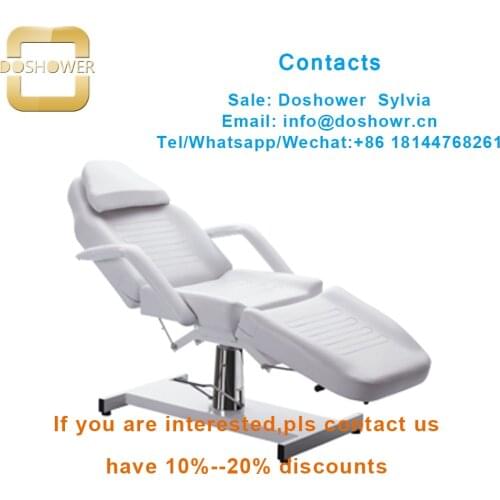 Doshower DS-W20206 portable massage table sale with massage bed facial for hydraulic beauty cosmetic salon spa facial bed