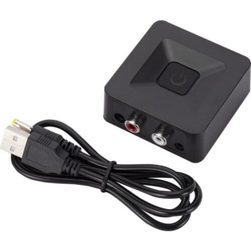 Bluetooth Receiver, Digital To Analog 5.0 Bluetooth Receiver, Amplifier Dual Headphone Jack 3.5mm with Optical Fiber