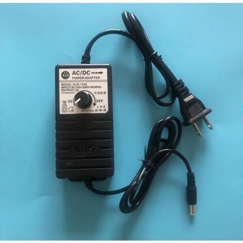 DC24V 2A Adjustable Power Supply Motor Adjustable Speed /Temperature/Pressure Regulation Transformer Adapter