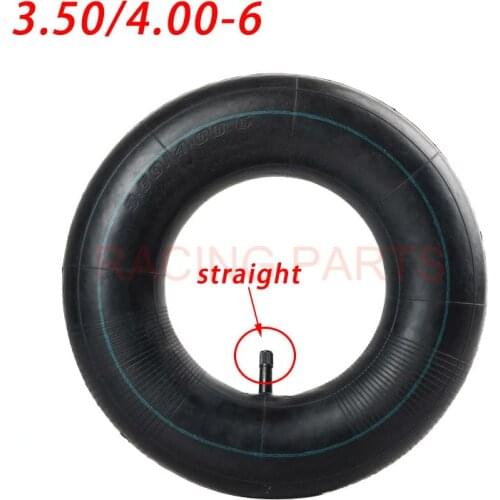 3.50 / 4.00-6 Tire Tube Inner Tube Tire Wheel 350 / 400-6 Innertube mini moto Rubber Valve 6