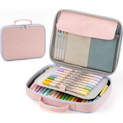 Net Celebrity Pencil Case Simple Pencil Case Cute Stationery Bag Ins Style Middle And High School Stationery Bag