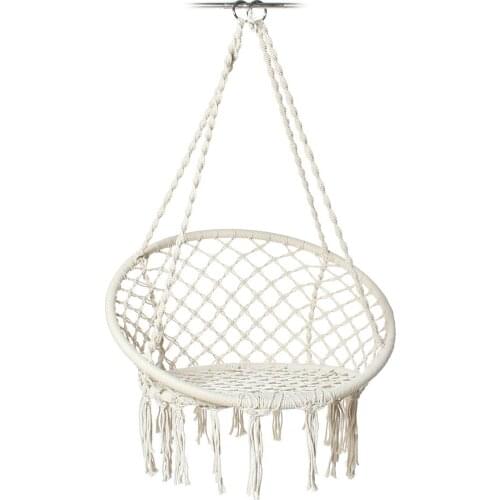 Hanging Chair with Stand for Bedroom, Indoor Hammock Swing Chair