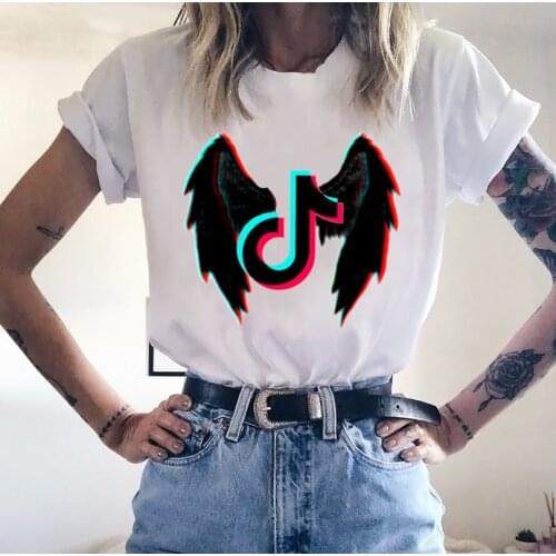 Женские летние футболки Tik Tok China At AliExpress