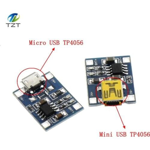 TP4056 1A Lipo Battery Charging Board Charger Module lithium battery DIY MICRO Port Mike USB New Arrival TP4056 MINI USB