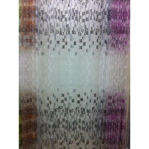 30 Meter Chic Floral Type Tulle Voile Door Window Curtain fabric Drape Panel Sheer Scarf Valance decorative Curtain fabrics