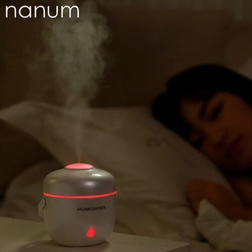 USB Aroma Essential Oil Diffuser Ultrasonic Rice Cooker Humidifier Air Purifier LED Night Light Air freshener