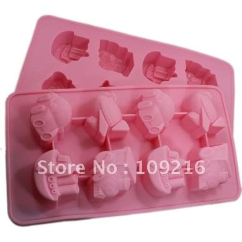 Green Good Quality 100% Food Grade Silicone Cake Mold/Chocolate Mold/Muffin Cupcake Pan Kara Eighth Mold