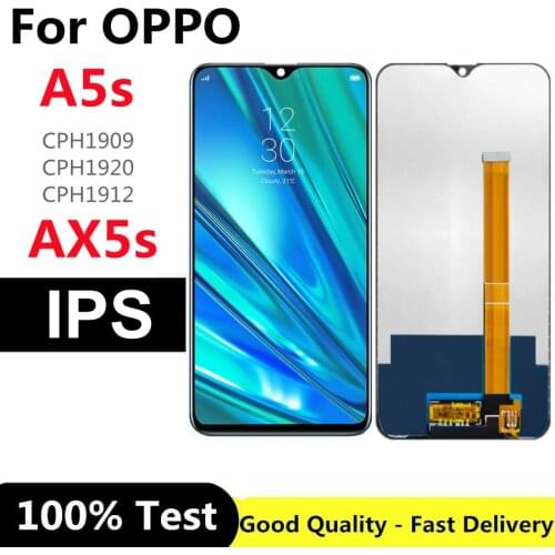 6.2" For OPPO A5S CPH1909 / AX5S CPH1920 LCD Display Touch Screen Digitizer Assembly For OPPO A5S Lcd Screen
