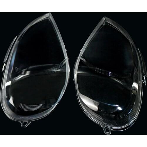 1 Pair Headlight Lampshade Lens Headlamp Cover 1638204961 1638205061 Fit for Mercedes Benz ML Class W163 2002 2003 2004 2005