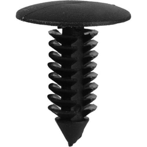 50x Black Nylon Tree Type Push Rivet Car Retainer Clips for Car Canopy Securing durable and usefu car canopy securing