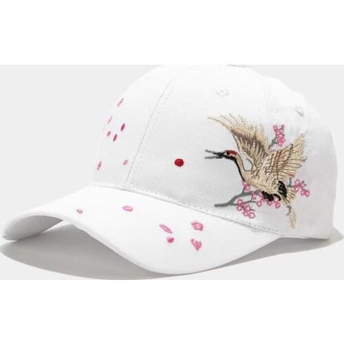 LDSLYJR Bird animal embroidery cotton Casquette Baseball Cap Adjustable Snapback Hats for men and women 217