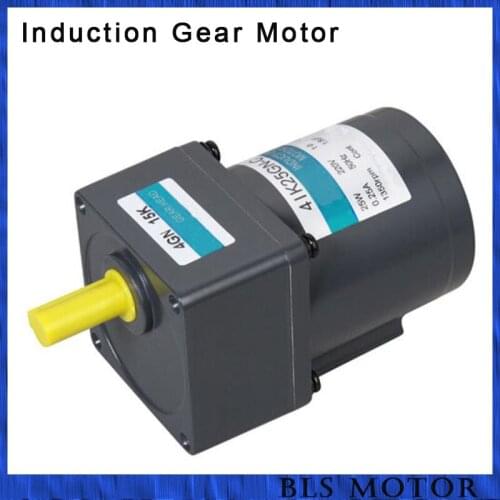 25W AC induction motor 220V ac motor gear reducer