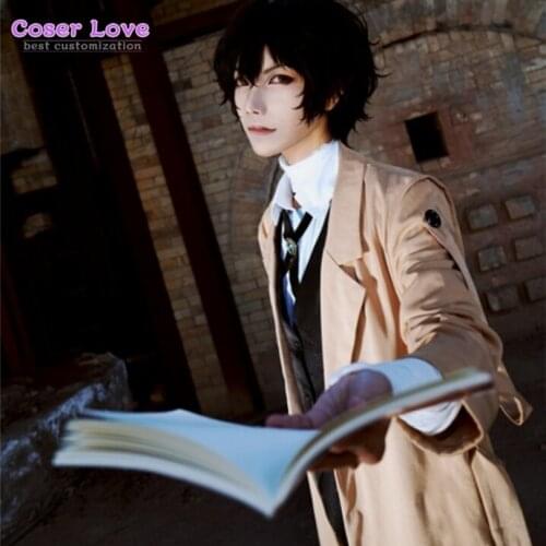 Bungo Stray Dogs Dazai Osamu Cosplay costume Carnival Halloween party Christmas Costume