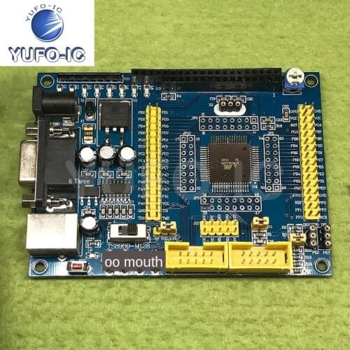 Free Ship 2pcs Atmega128 Mega128 AVR Core Board Development Board