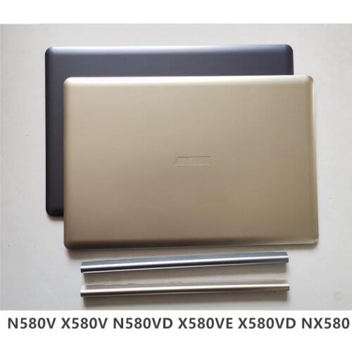 New laptop For ASUS N580V X580V N580VD X580VE X580VD NX580 LCD Back Cover Top Case/Bezel Front Frame Hosuing Cover/hinges cap