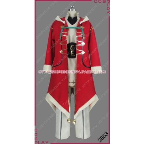 Fire Emblem Heroes Christmas Themed Robin Red Uniform Outfit Cosplay Costume S002