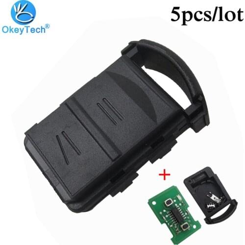 OkeyTech 5pcs/lot 433mhz Remote Key for Opel Vauxhall Astra H J G Insignia Corsa D Combo Tigra Vectra Meriva Agila 2 Button