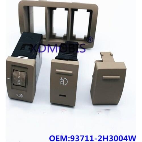 For Hyundai 2011-2016 Elantra HD Rear fog lamp switch cover Celesta Headlamp adjustment switch 93711-2H3004w