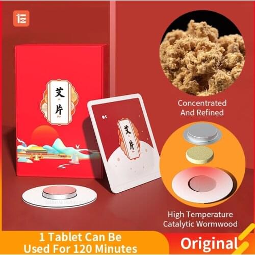 Suitable for Left Point Xiao Ai 3 Moxibustion Box Round Moxa Cake 10 Pieces/Box