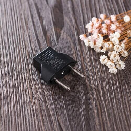Portable Universal Plug EU To U.S. Travel Power Plug Adapter Converter Travel Conversion AC Power Socket Converter Parts