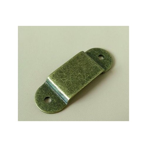 Two Holes Hand Holder Suitcase Hardware Handle Fittings Bronze Hand Holder