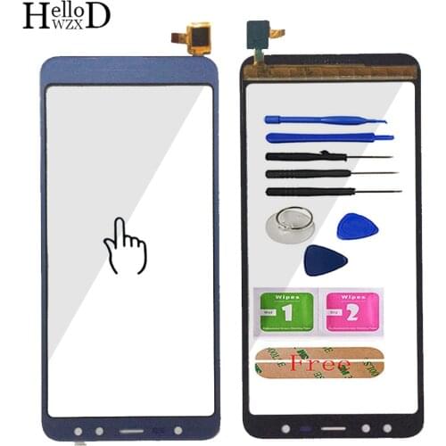 5.5'' Mobile Phone Touch Glass TouchScreen For Leagoo M9 Touch Screen Glass Digitizer Panel Lens Sensor Tools Free Adhesive