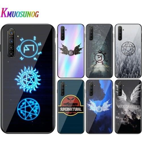 Supernatural Badge logo For OPPO Reno 4 3 ACE A9 A5 F15 Realme C2 K5 K3 R17 R15 Pro 4G 5G 2020 Soft Phone Case